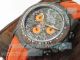 Swiss Automatic Rolex Daytona Carbon Fiber Replica Watch Orange Leather Strap (5)_th.jpg